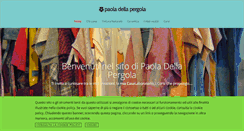 Desktop Screenshot of paoladellapergola.it
